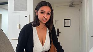 Big Titty Coworker Says No To Condom During Business Trip