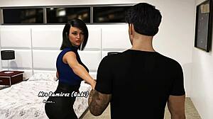 intertwined 44: horny gabi's big tits sex after bar