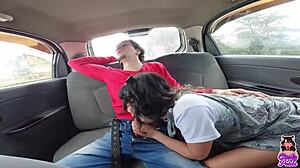 yo, first time banging in a car with a massive cock, feels unreal