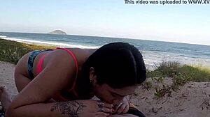 Woman seeks help on beach by offering public assistance