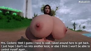 does the white milf cheat with bbc in africa?