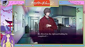 slow damage anime twink feels deep emotions with muscular gay lover