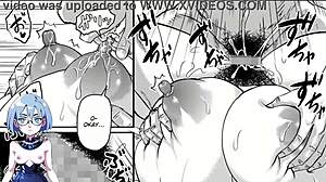 Japanese MILF Gets Dominated in 3D Anime Game!