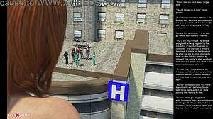 Big apple small 18+ gesture episode 31 in 3D comics and cartoon sex.