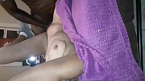 african american granny feels pussy pain while thin milf fucks stranger