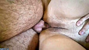 Double penetration hits first time for horny wife. Share her tight holes now!