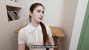 provocative photographer fucks his models pretty pussy