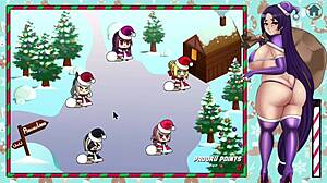 Give them the bbc in that ass for christmas pandoras stuffed xmas special part 1