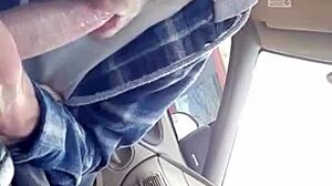 Sloppy Blowjob And Swallow In Car