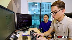 big cock fucking the naughty amateur guy