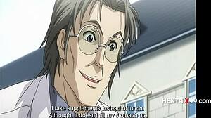 Man, this pervy teacher blackmails campus lesbians in uncensored Japanese hentai!