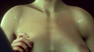 Busty woman gets double penetration in hot threesome