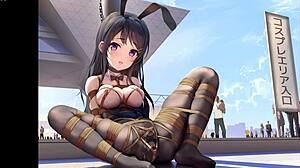 Sakurajima Mai-Bunny Girl Senpai Compilation Rule 34