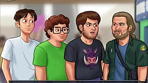 Summertime saga 155 featuring erotic cartoon anime hentai scenes