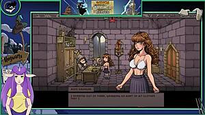 In Witch Trainer Silver part 20, the sexy teacher shows her big tits?