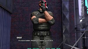 She says, Watch this hot black-haired babe in a sexy outfit get creampied by a huge big cock during their 3D game session.