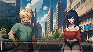 Blurring the walls: Romance hentai game with horny girlfriend