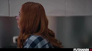 Sculptor creates a perfect blonde girl in his fantasy