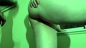 snow bunny craved jungle bunny dick in forest, making bbc cum twice.