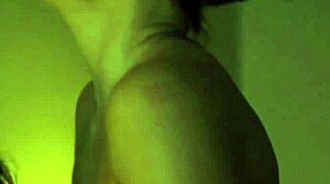 Relaxing massage in a cozy bedroom.