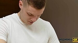 mommy4k blonde mature cougar milf with shaved pussy handjob natural tits nutting for nut