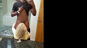 Beautiful Blonde Gilf Boss Hartley Craves Huge Cock for Steamy Action