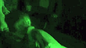 Suzi Feels Wild Pleasure in Sex Cinema Scene