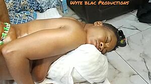 Is Mrs Helen being bullied by that monster cock in doggy?