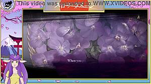 slow damage anime twink feels deep emotions with muscular gay lover