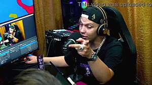 Unbelievable! She Sucked Her Husband's Cock on a Live Podcast!