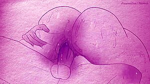 Menchi gets fucked in hentai anime porn!