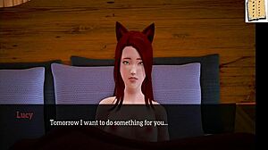 i explore my new family in this animated game episode