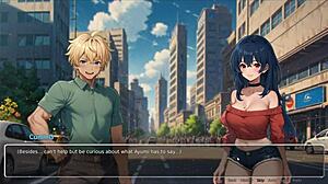 Horny girlfriend ripped his shirt off!