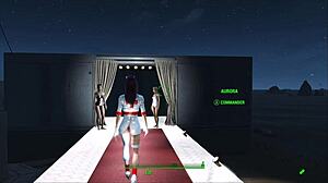 fallout 4 fashion meets cyberpunk 2077 style