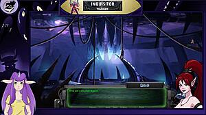 warhammer 40k hentai trainer uses dildo toys on big tits 😏