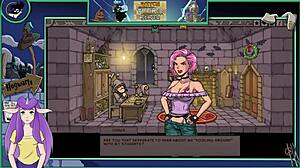 In Witch Trainer Silver part 20, the sexy teacher shows her big tits?