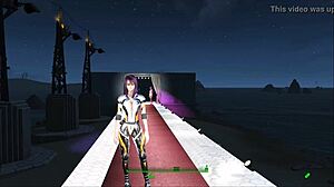 fallout 4 fashion meets cyberpunk 2077 style