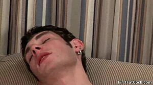 Yo, check this tattooed gay hunk pounding hard in intense anal action!