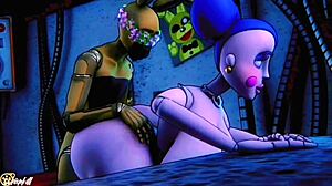 3D animated porn with Ballora from Five Nights at Freddy's