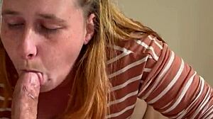 Piggy Makes Funny Sounds On Cock