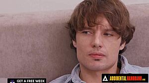 Accidental encounter with busty stripper Kitana Montana in Spanish