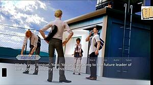 in academy 125, the game unfolds with hentai scenes