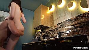 Porn Broke Her! Brunette College Girl Manhandled Rough - Margo Van Teese