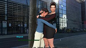 Perfect housewife gets fucked hard and facialized in this cartoon video