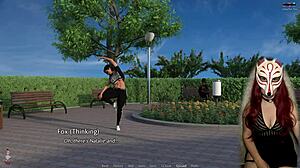 golden boy ep 6 with mommy handjob on big cock outdoor