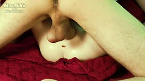 Mommy Caught Me Jerking, Let Me Fuck Doll and Cum on Her Face!