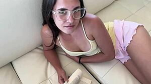 edging games turn wild with teen step sister daisy pheonix in household fantasy