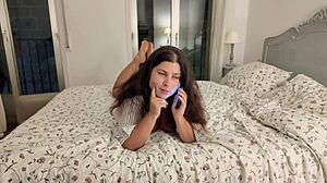 Housewife milf rides carpenter's cock in anal deceit, breaking marriage with caught riding.