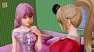 i-i'm so into this harem hotel game, it's like living in an anime hentai paradise