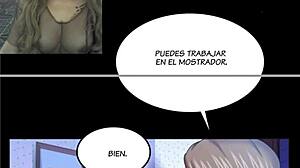 Mi Tia chapter 41 with jerk off instructions in anime hentai.